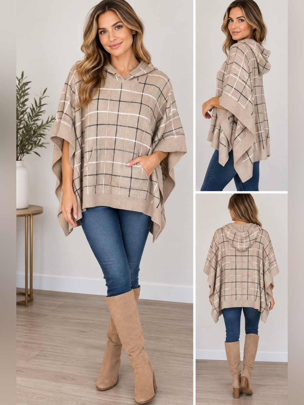 Tahari Poncho One Size